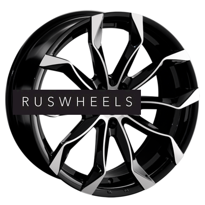 Диски Replay 8,5x19/5x112 ET25 D66,6 B296 BKF (конус, C570)