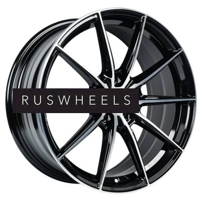 Диски INCH 8x18/5x114,3 ET30 D60,1 FA8533 Gloss Black Machined Face (ZJH)