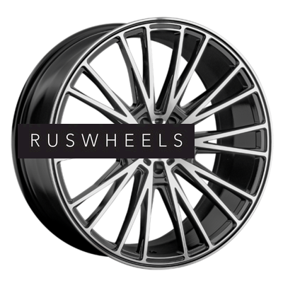 Диски LS FlowForming 9x21/5x108 ET38,5 D63,4 RC60 BKF (конус)