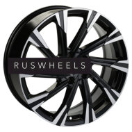 Диски Khomen Wheels 7,5x19/5x114,3 ET39 D60,1 KHW1901 (NX/Rav4) Black-FP