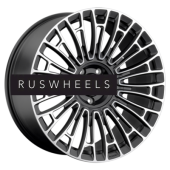 Диски LS Forged 9x21/5x120 ET45,5 D62,6 LS FG25 MBF (конус, Колпак+лого)