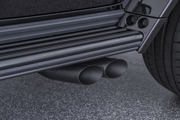 Спортивная выхлопная система BRABUS (черный) для G63 (W463A)
