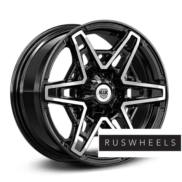 Диски КиК R17 / 8J PCD 6x139.7 ЕТ 42 ЦО 75.1 Блэкберн
