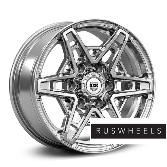 Диски КиК R17 / 8J PCD 6x139.7 ЕТ 42 ЦО 93.1 Блэкберн