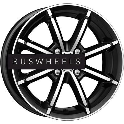 Диски КИК 6x14/4x100 ET30 D67,1 Sportline (КС603) Алмаз черный