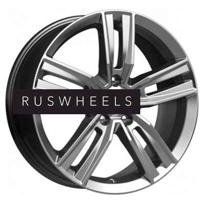 Диски КИК 7x18/5x114,3 ET35 D60,1 Танаис-оригинал (КС750) Дарк платинум Диски КИК 7x18/5x114,3 ET35 D60,1 Танаис-оригинал (КС750) Дарк платинум