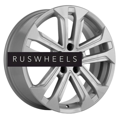 Диски Khomen Wheels 7x18/5x114,3 ET37 D66,5 KHW1803 (Dargo/Jolion) F-Silver