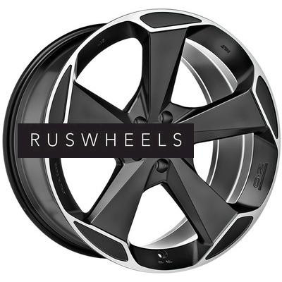 Диски OZ 9x21/5x112 ET50 D79 Aspen HLT Matt Black + Diamond Cut