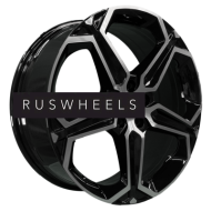 Диски Khomen Wheels 7,5x19/5x114,3 ET40 D60,1 KHW1909 (NX/RAV4) Black-FP Диски Khomen Wheels 7,5x19/5x114,3 ET40 D60,1 KHW1909 (NX/RAV4) Black-FP
