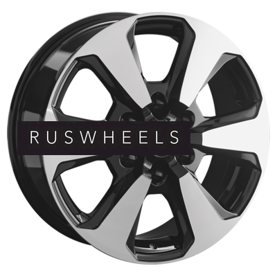 Диски Replay 7,5x18/6x139,7 ET55 D95,1 LX243 BKF (пш, C570)