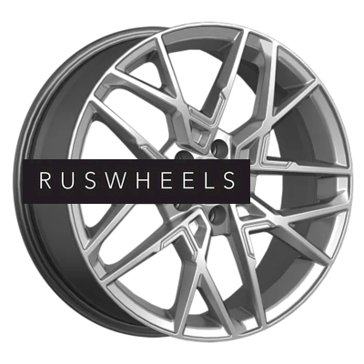 Диски КИК 7x18/5x108 ET50 D63,35 Вудроф (КС1044) Дарк платинум