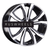 Диски Replay 8x20/5x114,3 ET30 D60,1 LX108 BKF (конус, C570)