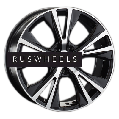 Диски Replay 7,5x18/5x114,3 ET30 D60,1 TY211 BKF (конус, C570)