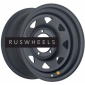 Диски Off-Road Wheels 8x16/5x139,7 ET0 D110 УАЗ (треуг. мелкий) Черный матовый