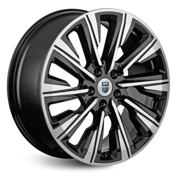 Диски КиК 7.5\R19 5*114.3 ET40 d64.1 Алмаз черный