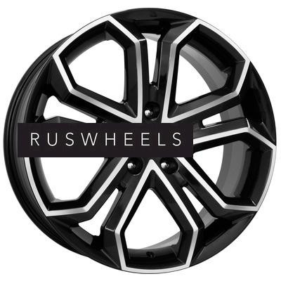 Диски КИК 8,5x19/5x114,3 ET25 D71,6 Пандора (КС466) Алмаз черный Диски КИК 8,5x19/5x114,3 ET25 D71,6 Пандора (КС466) Алмаз черный