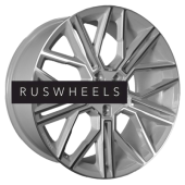 Диски Khomen Wheels 9,5x21/5x120 ET45,5 D62,5 KHW2101 (Li 7/9) F-Silver-FP
