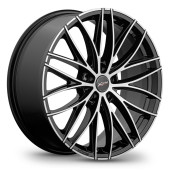 Диски X'trike  X-141  8,0\R20 5*114,3 ET40  d66,6  BK/FP  [14107AK]  Haval Dargo