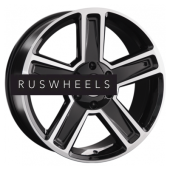 Диски LS 8x18/6x114,3 ET30 D67,1 1296 BKF (конус, Колпак+лого)