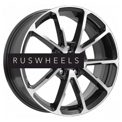 Диски iFree 6,5x17/5x114,3 ET49 D67,1 Skibidi (КС909) Блэк Джек