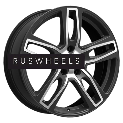 Диски СКАД 7x18/5x114,3 ET38 D67,1 Женева (КЛ224) Алмаз бархат новый