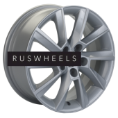 Диски Khomen Wheels 6x15/5x100 ET38 D57,1 KHW1507 (Rapid/Fabia) F-Silver