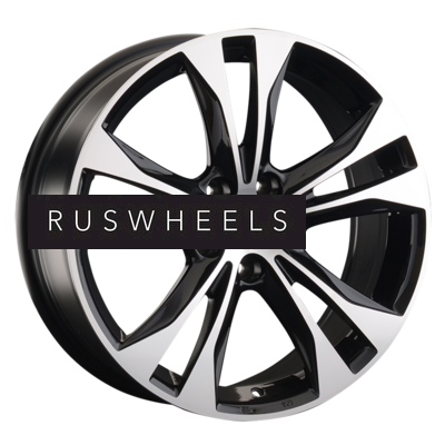 Диски Replay 7,5x18/5x114,3 ET30 D60,1 TY141 BKF (конус, C570)