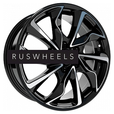 Диски СКАД 7x17/5x114,3 ET40 D66,1 Marseille (КЛ238) Алмаз (АРС 014 black)