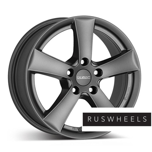 Диски Dezent R16 / 6.5J PCD 5x114.3 ЕТ 40 ЦО 66.1 TX graphite Диски Dezent R16 / 6.5J PCD 5x114.3 ЕТ 40 ЦО 66.1 TX graphite