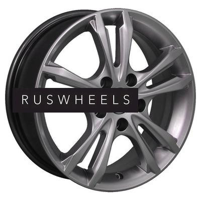 Диски КИК 6x16/4x100 ET40 D67,1 Samara (КС866) Дарк платинум