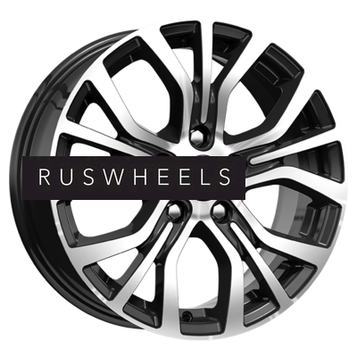 Диски КИК 6,5x16/5x114,3 ET45 D67,1 КС736 Алмаз черный Диски КИК 6,5x16/5x114,3 ET45 D67,1 КС736 Алмаз черный