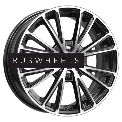 Диски K&K 6x16/4x100 ET50 D60,1 Меандр-оригинал (КС879) Алмаз черный SK Диски K&K 6x16/4x100 ET50 D60,1 Меандр-оригинал (КС879) Алмаз черный SK