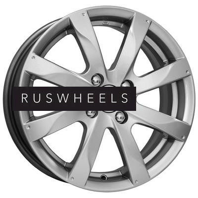 Диски КИК 6x15/4x100 ET45 D67,1 Джемини (КС617) Дарк платинум