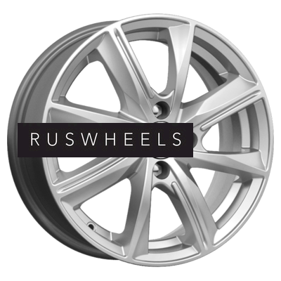 Диски КИК 6x15/4x100 ET45 D67,1 Арнар (КС890) Сильвер SK Диски КИК 6x15/4x100 ET45 D67,1 Арнар (КС890) Сильвер SK