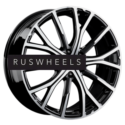 Диски LS Forged 7x19/5x108 ET52 D60,1 LS FG21 BKF (конус, C570)