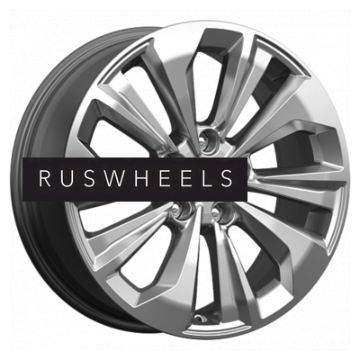 Диски КИК 7x17/5x114,3 ET50 D67,1 Авиор (КС936) Дарк платинум брайт