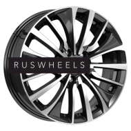 Диски КИК 6,5x17/5x114,3 ET37 D66,6 Flanker (КС1097) Алмаз черный