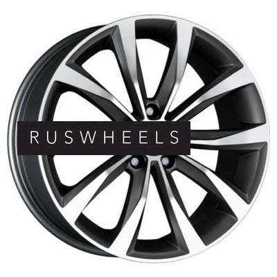 Диски MAK 7,5x17/5x112 ET47 D57,1 Wolf Gunmetal Mirror Face