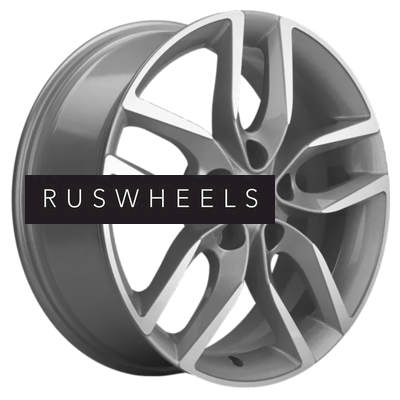 Диски Khomen Wheels 6,5x17/5x114,3 ET45 D67,1 KHW1708 (Mazda3/CX30) F-Silver-FP