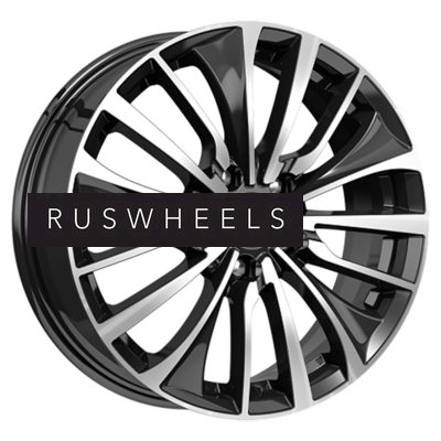 Диски КИК 6,5x17/5x108 ET33 D60,1 Flanker (КС1097) Алмаз черный Диски КИК 6,5x17/5x108 ET33 D60,1 Flanker (КС1097) Алмаз черный