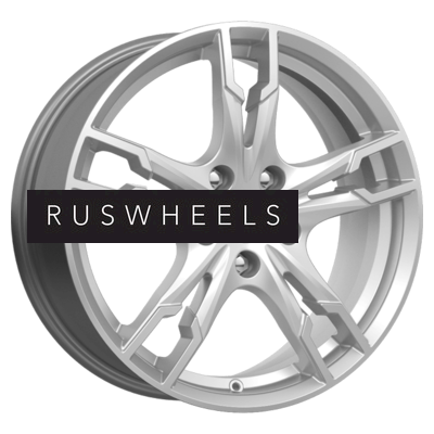 Диски КИК 7x17/5x114,3 ET48,5 D67,1 Солар-оригинал (КС875) Сильвер SK