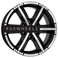 Диски КИК 7,5x17/6x139,7 ET38 D67,1 Окинава-оригинал (КС635) Алмаз черный КС635 Диски КИК 7,5x17/6x139,7 ET38 D67,1 Окинава-оригинал (КС635) Алмаз черный КС635