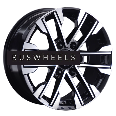 Диски Replay 7,5x18/6x139,7 ET25 D106,1 TY310 BKF (конус, C570)