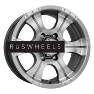 Диски КИК 8x16/6x139,7 ET0 D108,5 Байконур (КС465М) Дарк платинум Диски КИК 8x16/6x139,7 ET0 D108,5 Байконур (КС465М) Дарк платинум