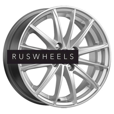 Диски КИК 6x15/4x100 ET50 D60,1 Пойнт Бланк-оригинал (KC884) Сильвер SK