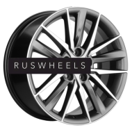 Диски Khomen Wheels 8x18/5x114,3 ET45 D60,1 KHW1807 (Geely Atlas/Atlas Pro/Lifan Myway) Gray-FP