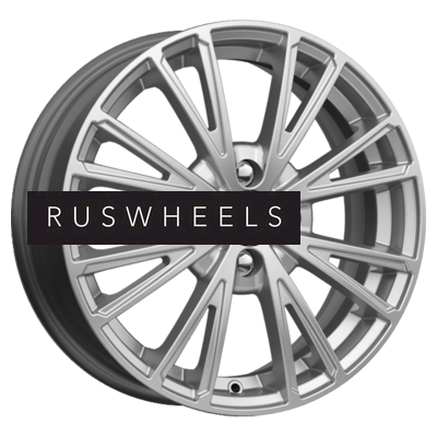 Диски K&K 6x15/4x100 ET50 D60,1 Меандр-оригинал (КС888) Сильвер SK