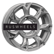 Диски Khomen Wheels 5,5x15/5x139,7 ET5 D108,1 KHW1505 (Jimny) F-Silver-FP Диски Khomen Wheels 5,5x15/5x139,7 ET5 D108,1 KHW1505 (Jimny) F-Silver-FP