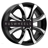 Диски iFree 6x15/4x114,3 ET40 D66,1 Дайс (КС696) Блэк Джек