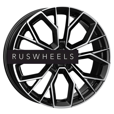 Диски MAK 8x18/5x108 ET45 D72 Stilo Black mirror